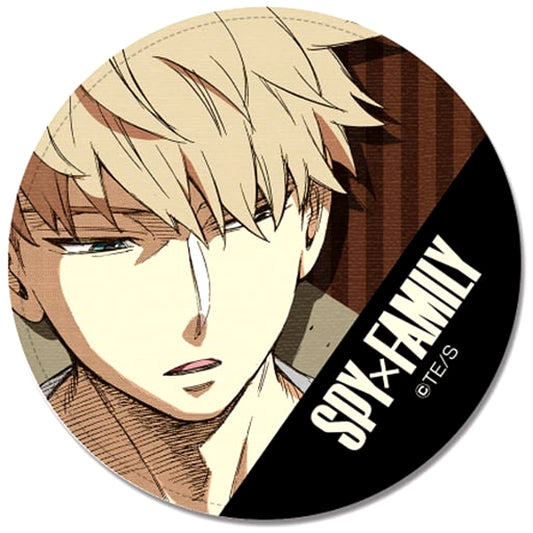 SPY x FAMILY Loid Forger Design 01 Leather Badge Buttons [USED]
