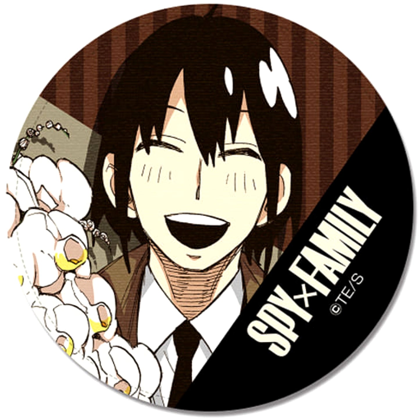 SPY x FAMILY Yuri Briar Design 05 Leather Badge Buttons [USED]