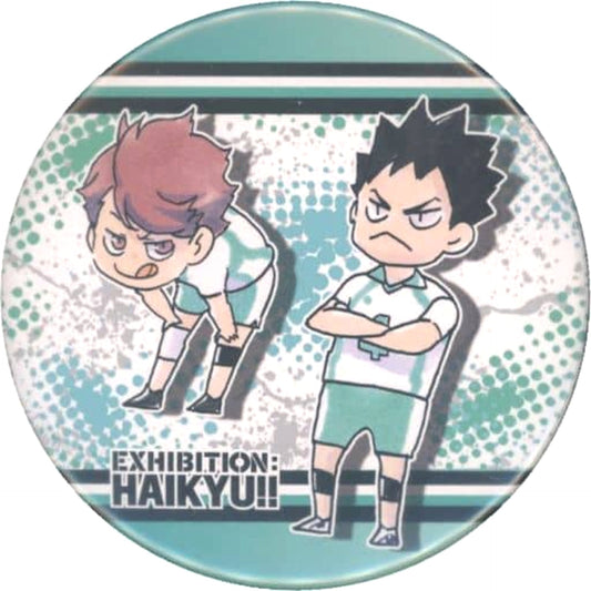 Haikyu!! Oikawa Iwaizumi SD Collection Can Badge Part 7 Buttons [USED]