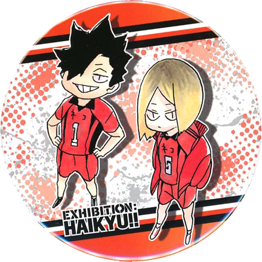 Kenma Kozume & Tetsuro Kuroo Haikyu!! SD Collection Button Vol. 8 [USED]