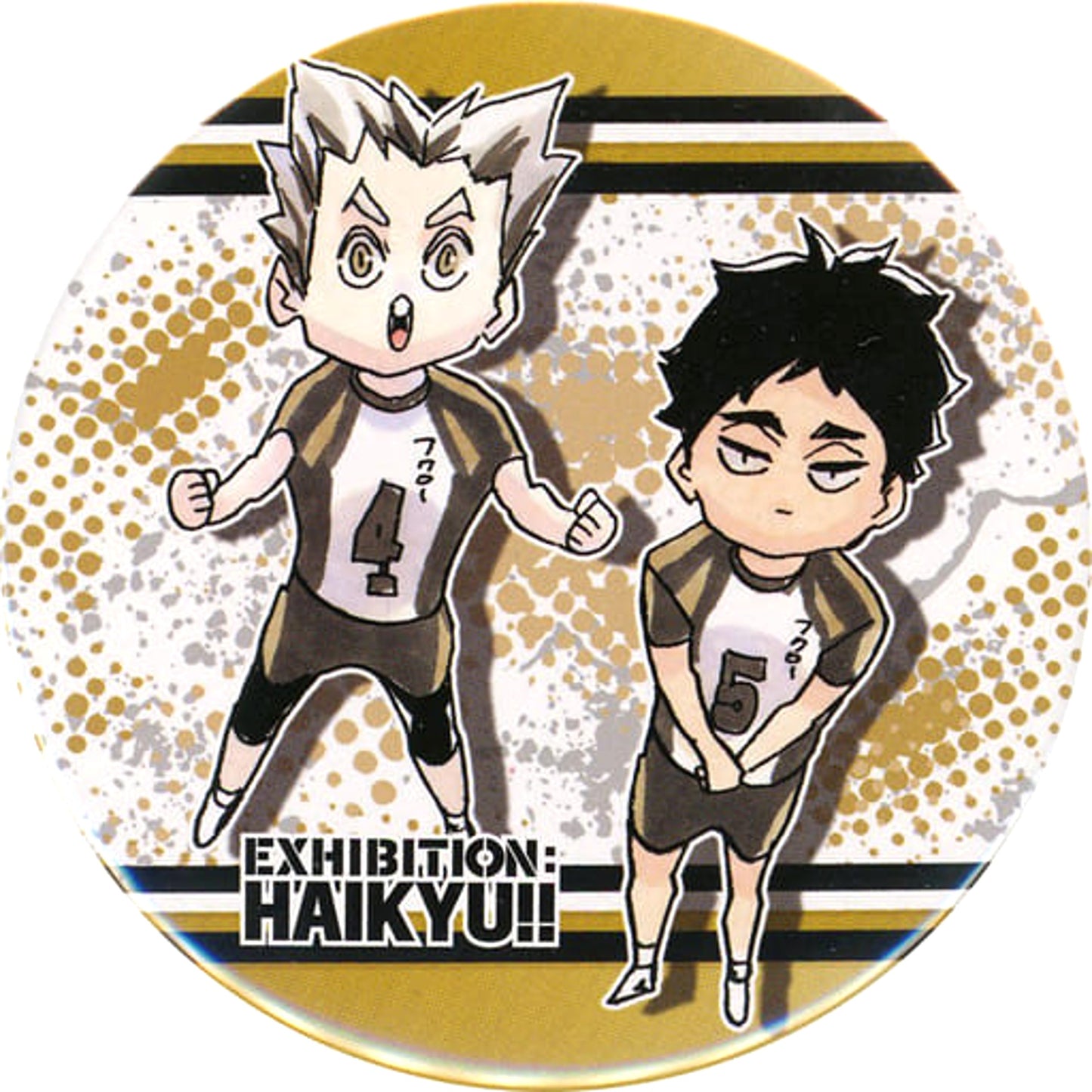 Kotaro Bokuto Keiji Akaashi SD Haikyu!! Collection Button Part 8 [USED]