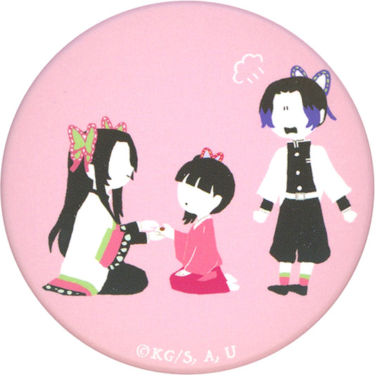 Kanae & Kanao & Shinobu Demon Slayer: Kimetsu no Yaiba Char Badge Collection Yura Palette A [USED]