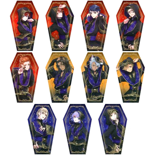 Set of 11 Disney Twisted-Wonderland Trading Button A Ver. [USED]