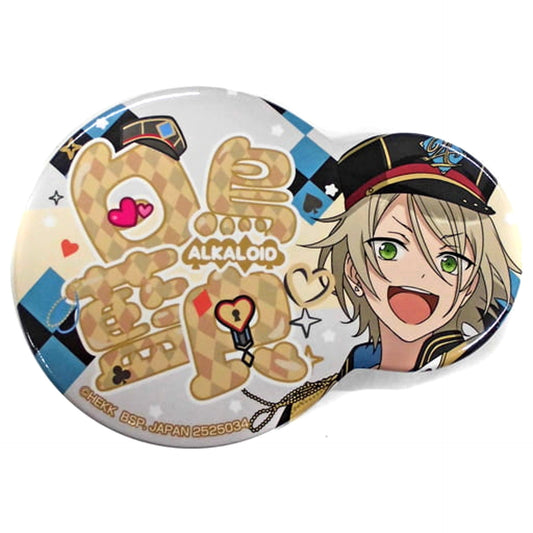Ensemble Stars!! Aira Shiratori Nikoichi Can Badge 2020 Winter Part1 Amusement Ichiban Cafe Limited Game Center Limited Drink Set Order Bonus Buttons [USED]