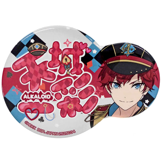Ensemble Stars!! Hiiro Amagi Nikoichi Can Badge Amusement Ichiban Cafe 2020 Winter Part 1 Limited Game Center Drink Set Order Bonus Buttons [USED]