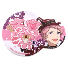 Ensemble Stars!! Shu Itsuki Nikoichi Can Badge Amusement Ichiban Cafe Ensemble Stars!! 2020 Winter Part 3 Limited Game Center Drink Set Order Bonus Buttons [USED]