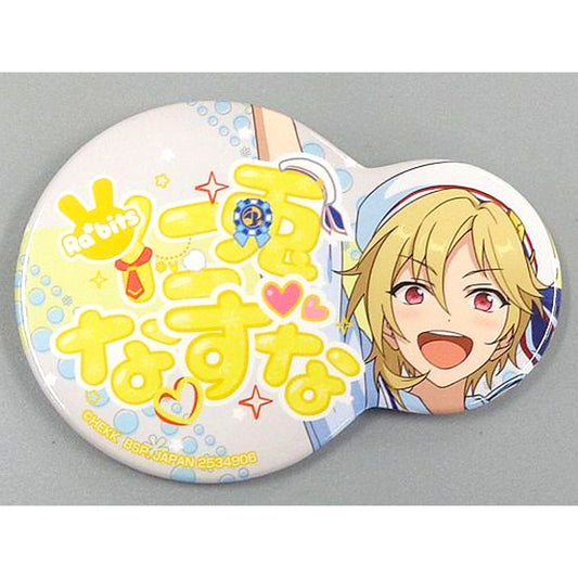 Nazuna Nito Nikoichi Badge Amusement Ichiban Cafe Ensemble Stars!! 2020 WINTER Part3 Game Center Ltd Drink Set Order Bonus [USED]