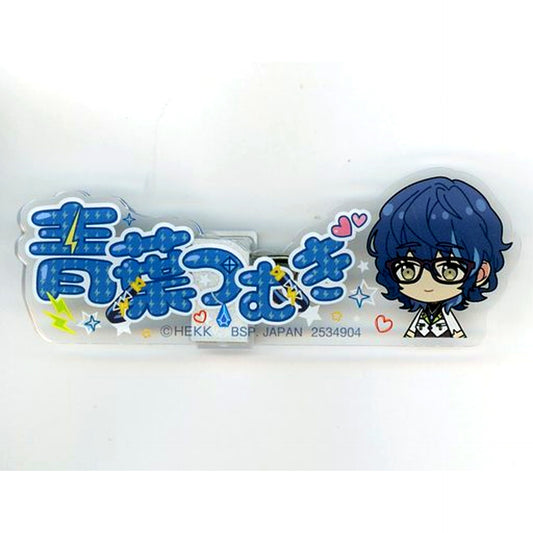 Tsumugi Aoba Ensemble Stars!! Acrylic Name Badge Amusement Ichiban Cafe 2020 WINTER Part 3 Game Center Limited [USED]