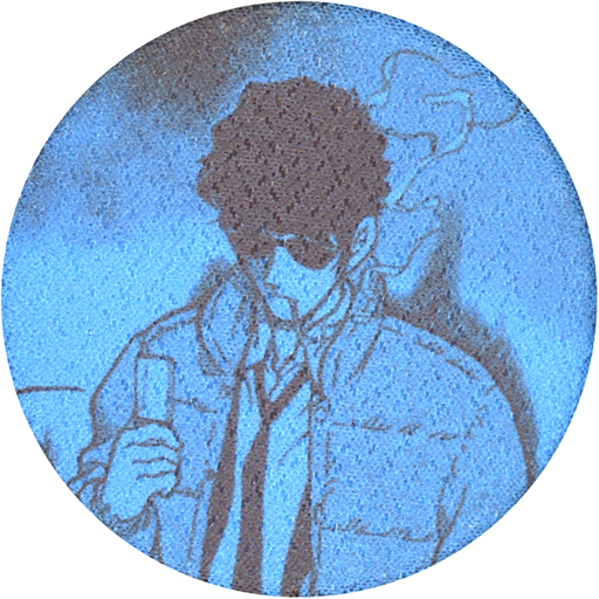 Jinpei Matsuda The Detective Who Never Returned Detective Conan Cloth Button Conan Detective Agency Limited [USED]