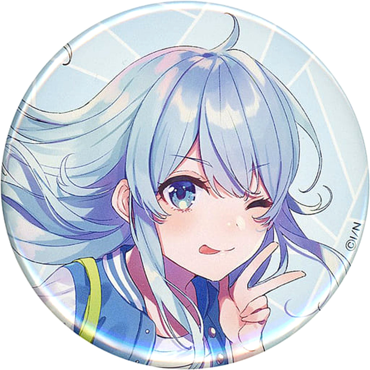 VTuber Nijisanji Mahiro Yukishiro Random Can Badge H Group Anniversary Festival 2021 Limited Buttons [USED]