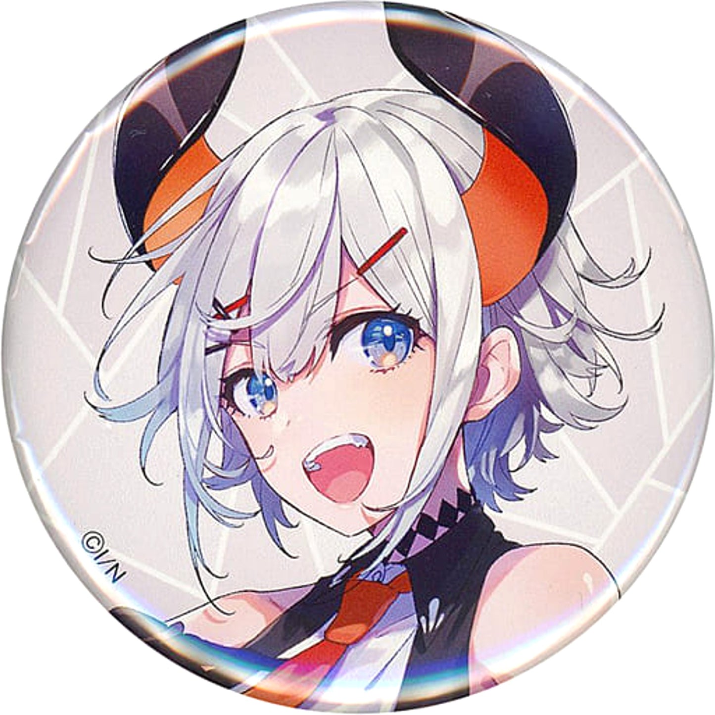 VTuber Nijisanji Levi Elipha Random Can Badge H Group Anniversary Festival 2021 Limited Buttons [USED]
