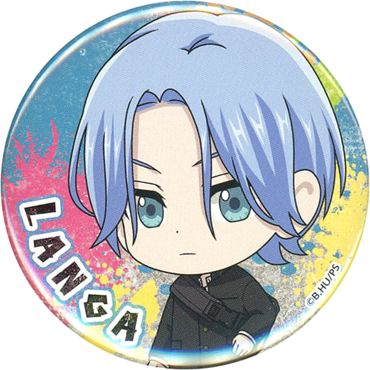 SK8 the Infinity Langa Hasegawa Trading Can Badge animate cafe Limited Buttons [USED]
