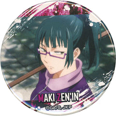 Jujutsu Kaisen Maki Zenin Can Badge Collection Karaoke Manekineko Limited Buttons [USED]