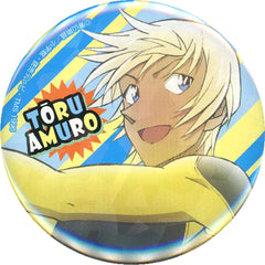 Detective Conan Toru Amuro Close-up Blind Packaged Holo Can Badge Sports Ver. Buttons [USED]