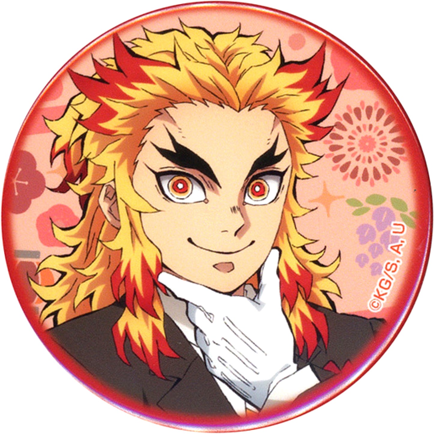 Kyojuro Rengoku Demon Slayer: Kimetsu no Yaiba Kimetsu Sai Online Anime 2nd Anniv Random Button ANIPLEX+ Ltd [USED]