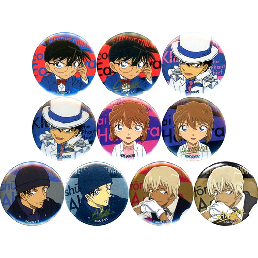 Set of 10 Detective Conan Capsule Button Vol. 6 [USED]