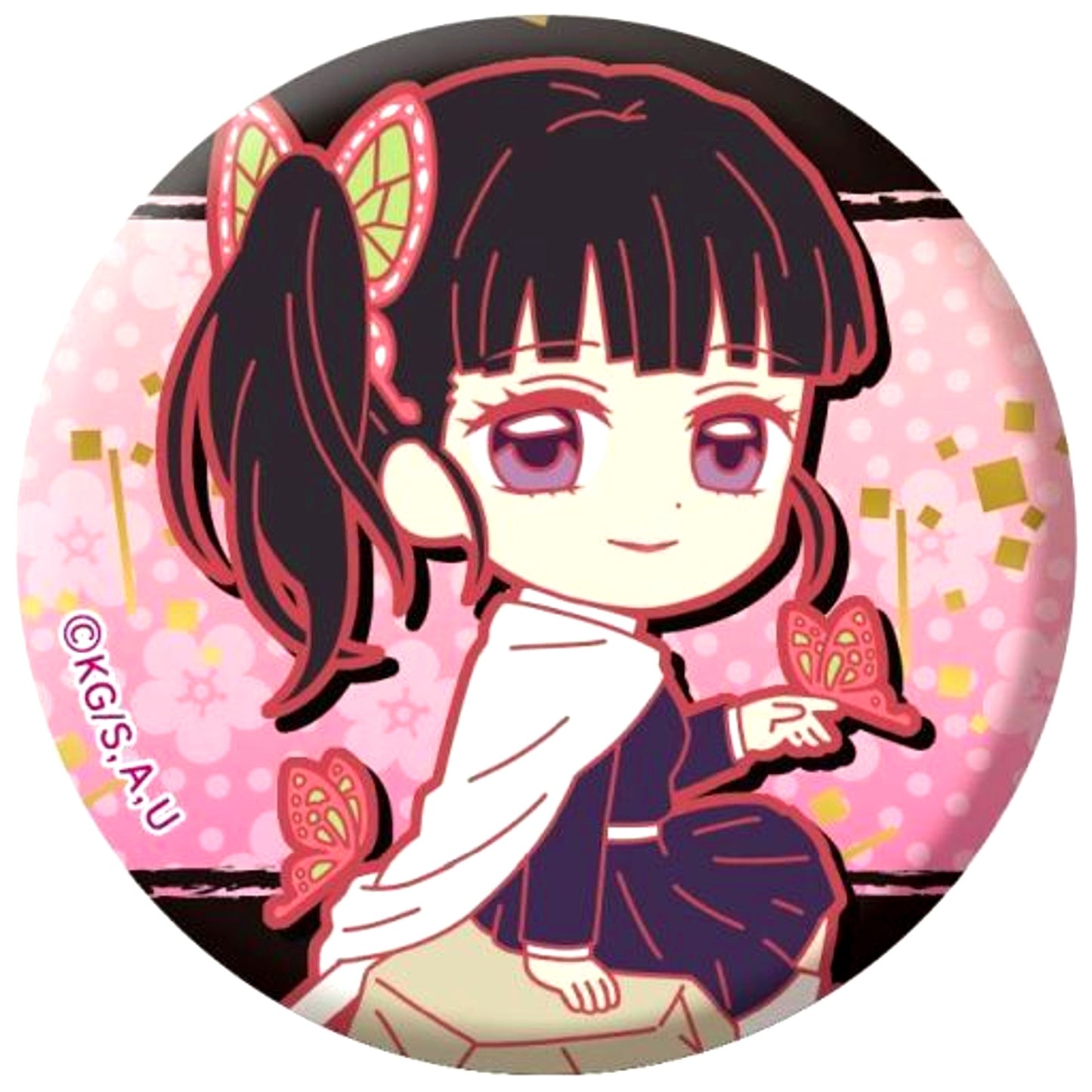 Kanao Tsuyuri Demon Slayer: Kimetsu no Yaiba Cloth Button Collection 3 [USED]