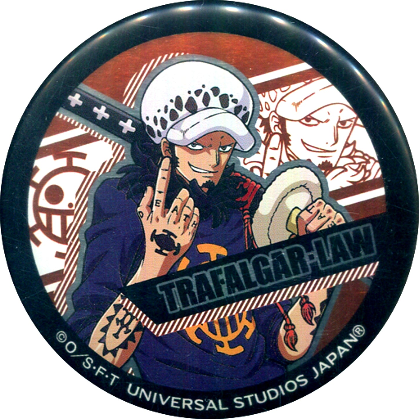 Trafalgar Law One Piece Premier Show 2017 Button Collection Universal Studios Japan Limited [USED]