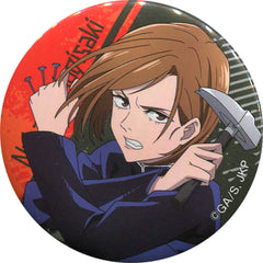 Jujutsu Kaisen Nobara Kugisaki Natural Proportions Can Badge LAWSON Limited Buttons [USED]
