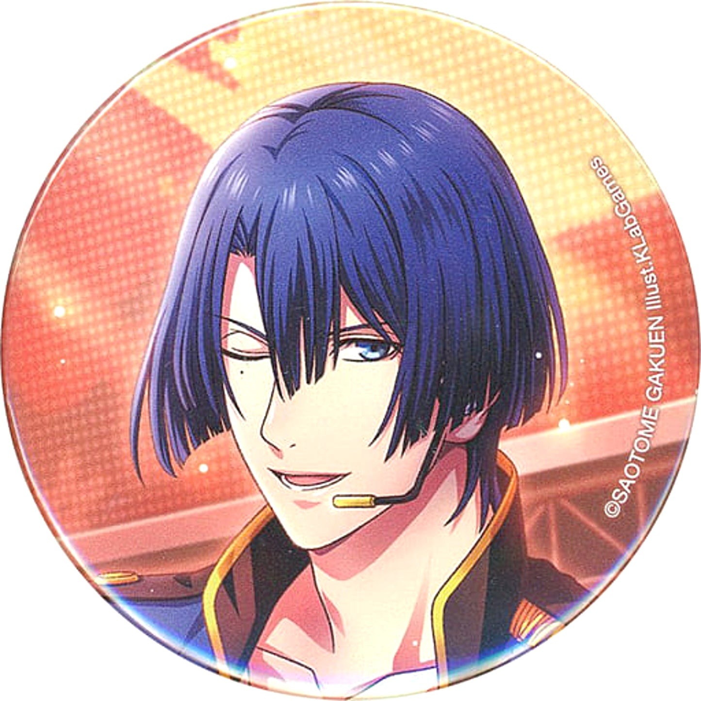 Uta no Prince Sama Shining Live Masato Hijirikawa Trading Can Badge Welcome A New Year! Another Shot Ver. animate Limited Buttons [USED]