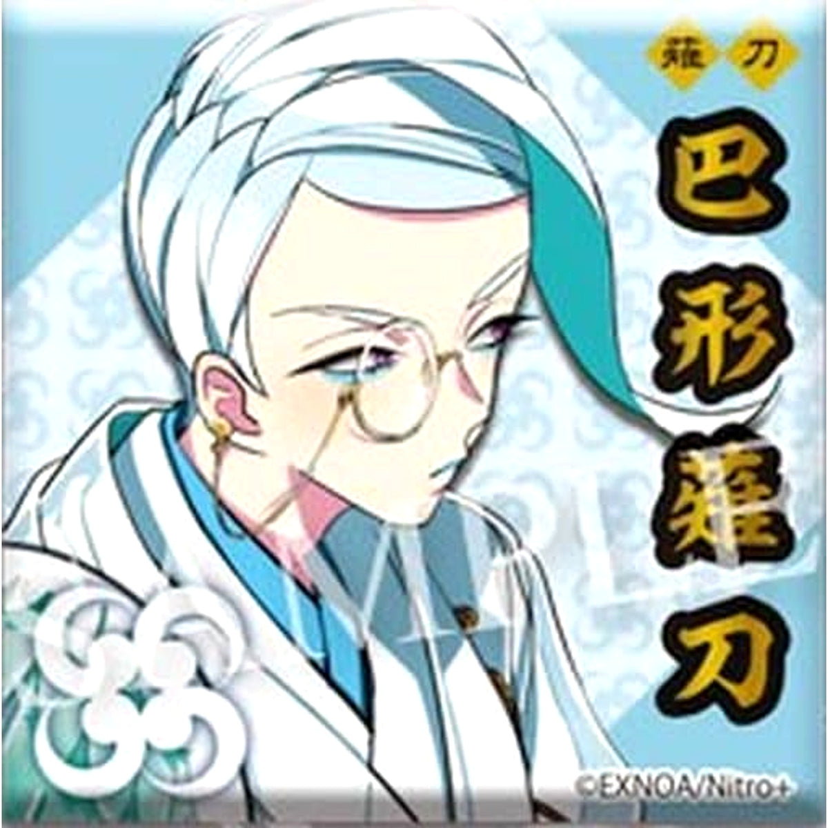 Touken Ranbu ONLINE Tomoegata Naginata Trading Badge Collection Vol.4 Buttons [USED]
