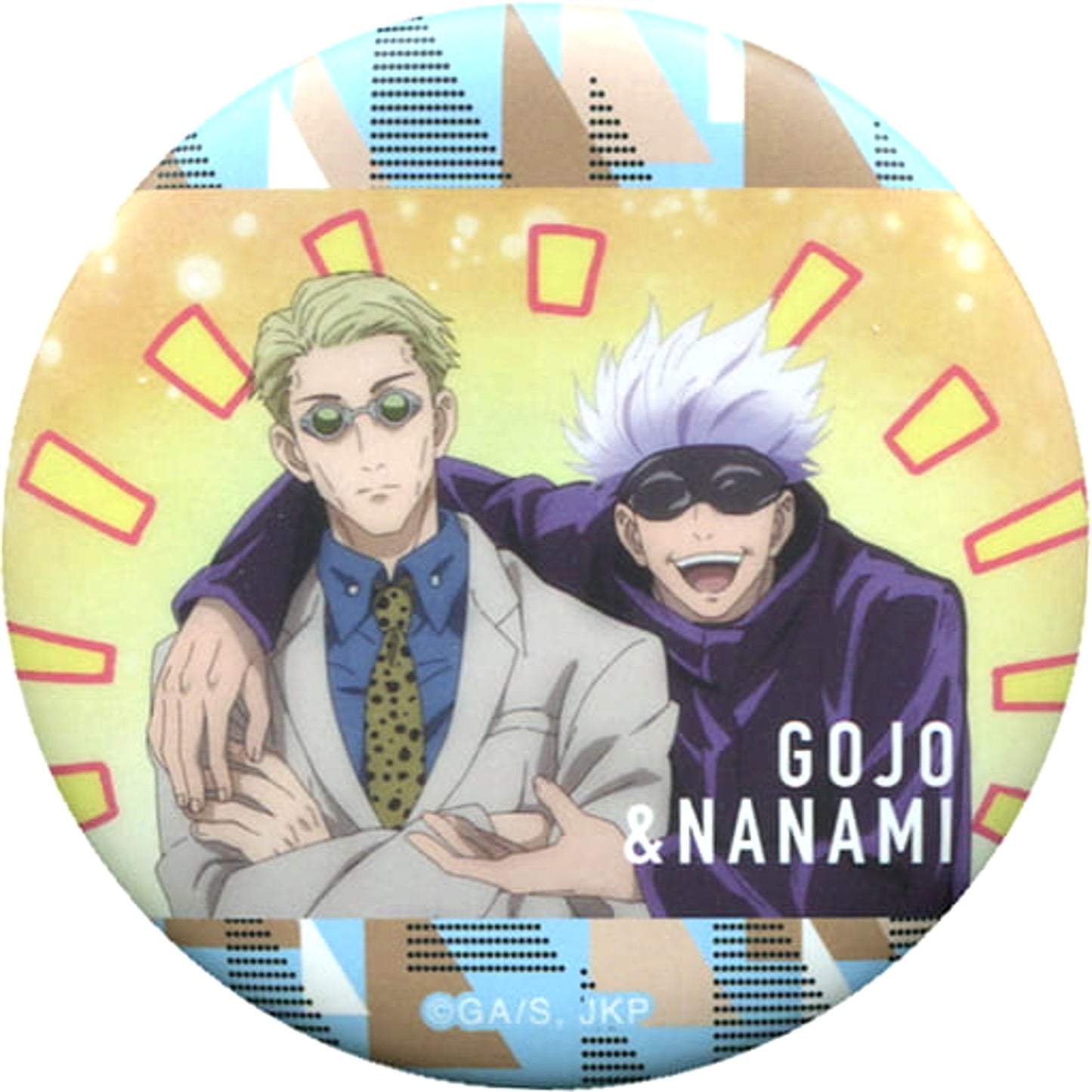 Satoru Gojo Kento Nanami Jujutsu Kaisen Chara Badge Collection Scene Part 2 [USED]