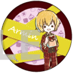 Attack on Titan Armin Arlert Graph Art Design Can Badge 16. Valentine Ver. Buttons [USED]