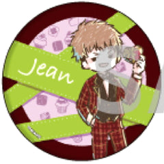 Attack on Titan Jean Kirstein Graph Art Design Can Badge 16. Valentine Ver. Buttons [USED]