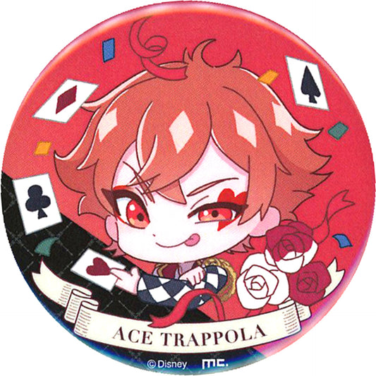 Ace Trappola Disney Twisted-Wonderland Chara-tto Bouquet Part 2 Trading Button Collection A Ver. [USED]