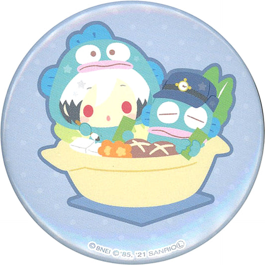 THE IDOLM@STER SideM X Sanrio Characters Sora Kitamura Hangyodon Character Badge Collection B Buttons [USED]