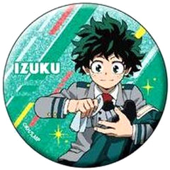 My Hero Academia Izuku Midoriya Glitter Can Badge Collection Buttons [USED]