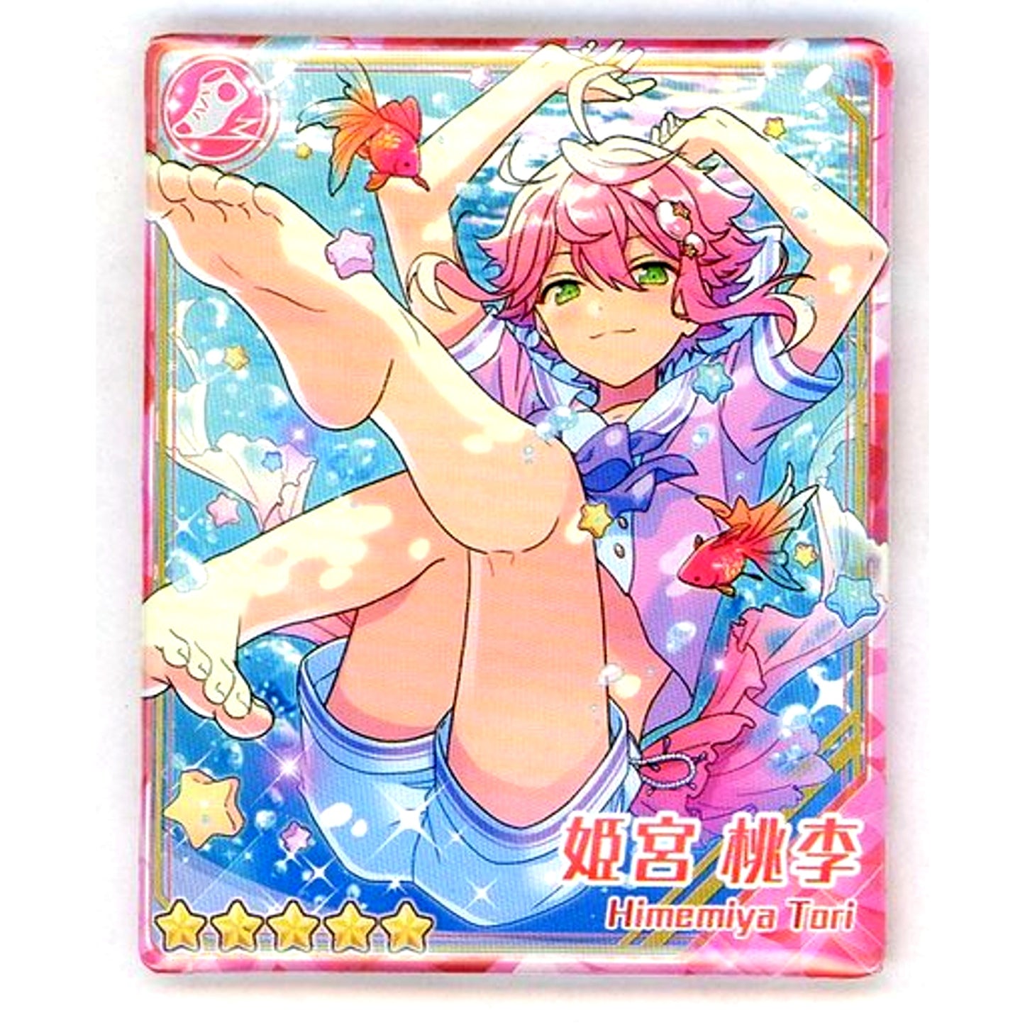 Tori Himemiya Ensemble Stars! Badge - actors choice collection - [USED]