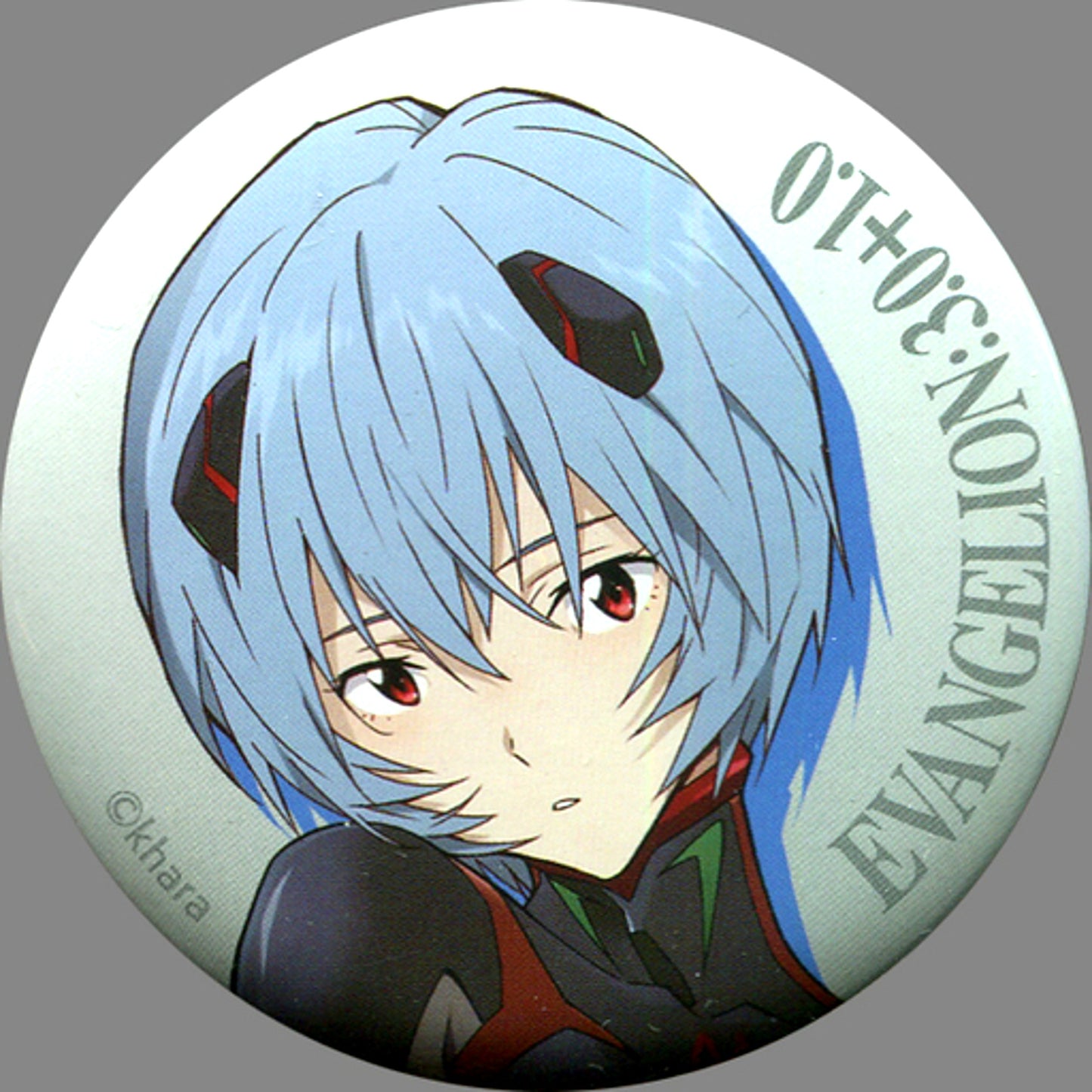 Rei Ayanami Tentative Name Character Button Collection Theater Goods Evangelion 3.0+1.0 Thrice Upon a Time [USED]
