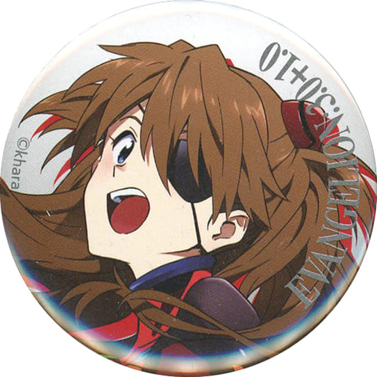 Evangelion: 3.0+1.0 Thrice Upon a Time Asuka Shikinami Langley Character Badge Collection Theater Limited Buttons [USED]