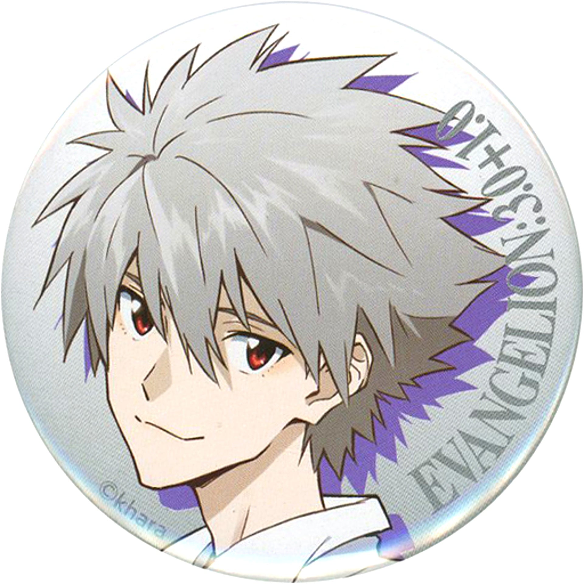 Kaworu Nagisa Character Button Collection Theater Goods Evangelion 3.0+1.0 Thrice Upon a Time [USED]