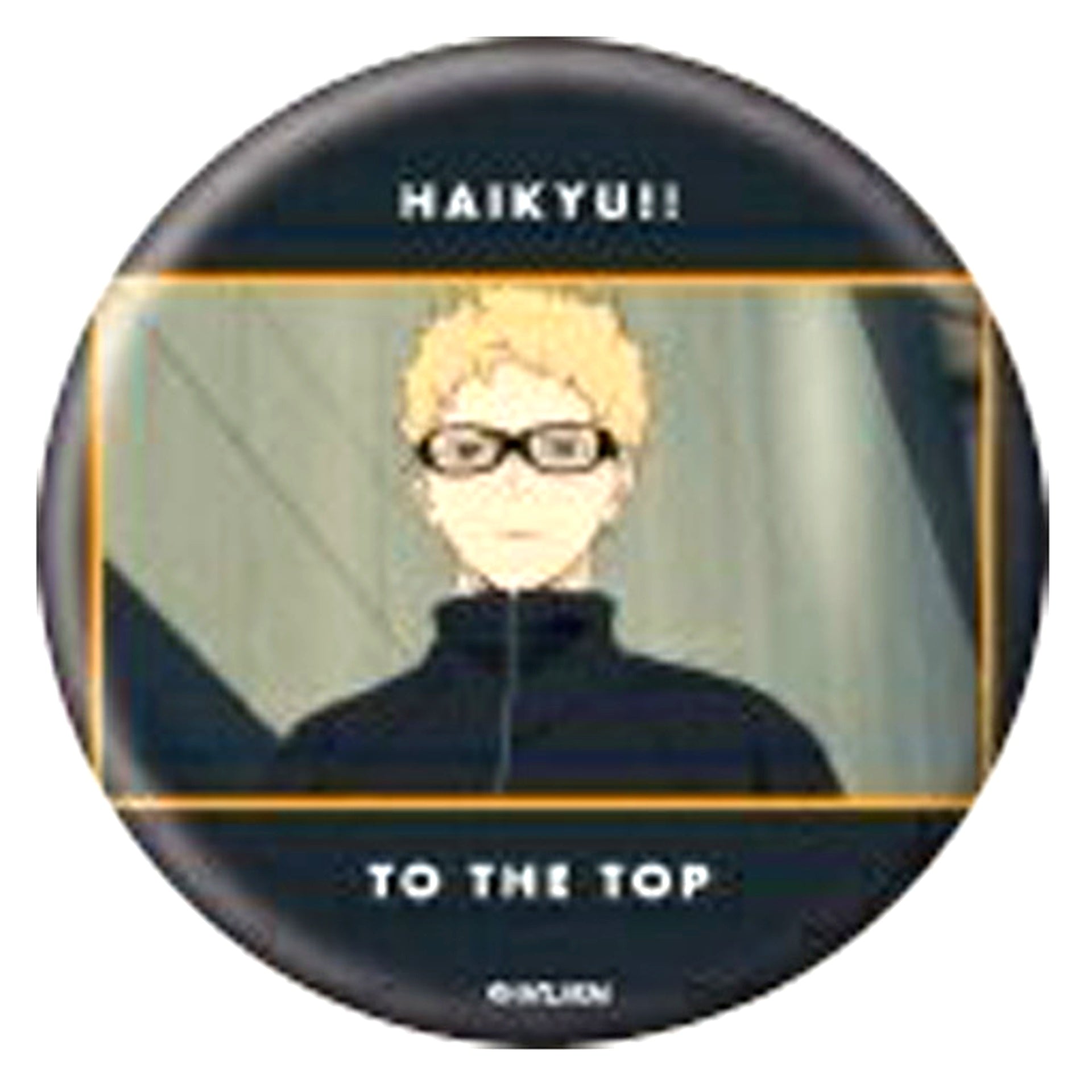 Kei Tsukishima Haikyu!! TO THE TOP Button 03 [USED]