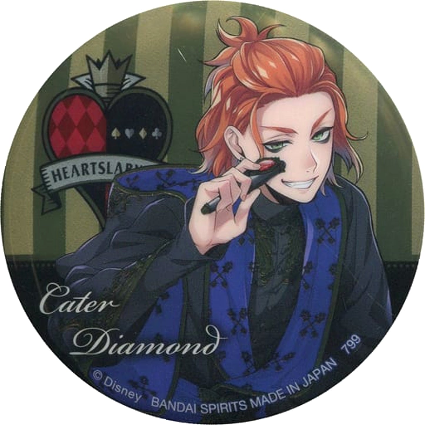Disney: Twisted-Wonderland Cater Diamond Ceremonial Outfit Ver. Ichiban Kuji Part 3 Can Badge Prize I Buttons [USED]