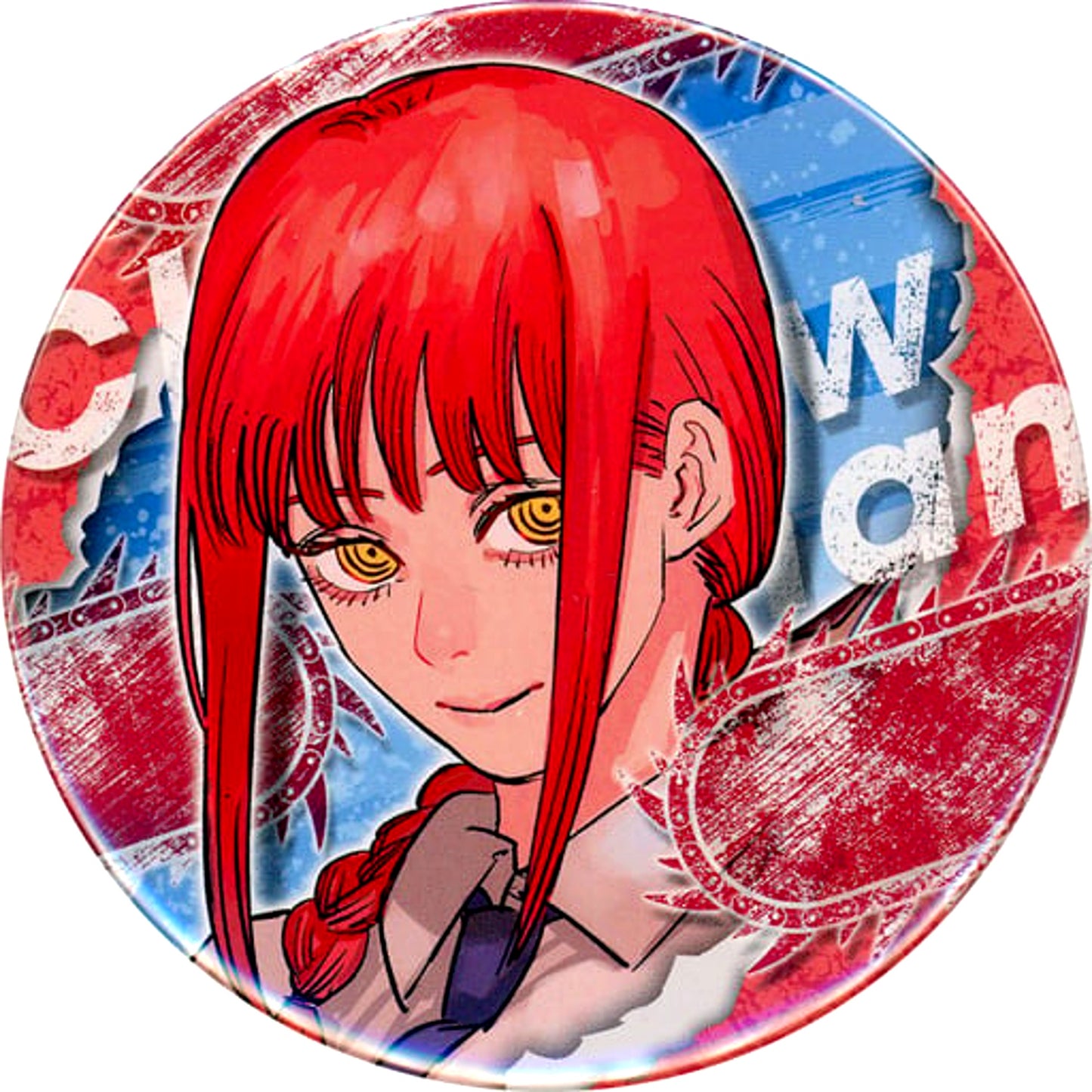 Makima Diagonal Chainsaw Man Collection Button Vol. 1 [USED]