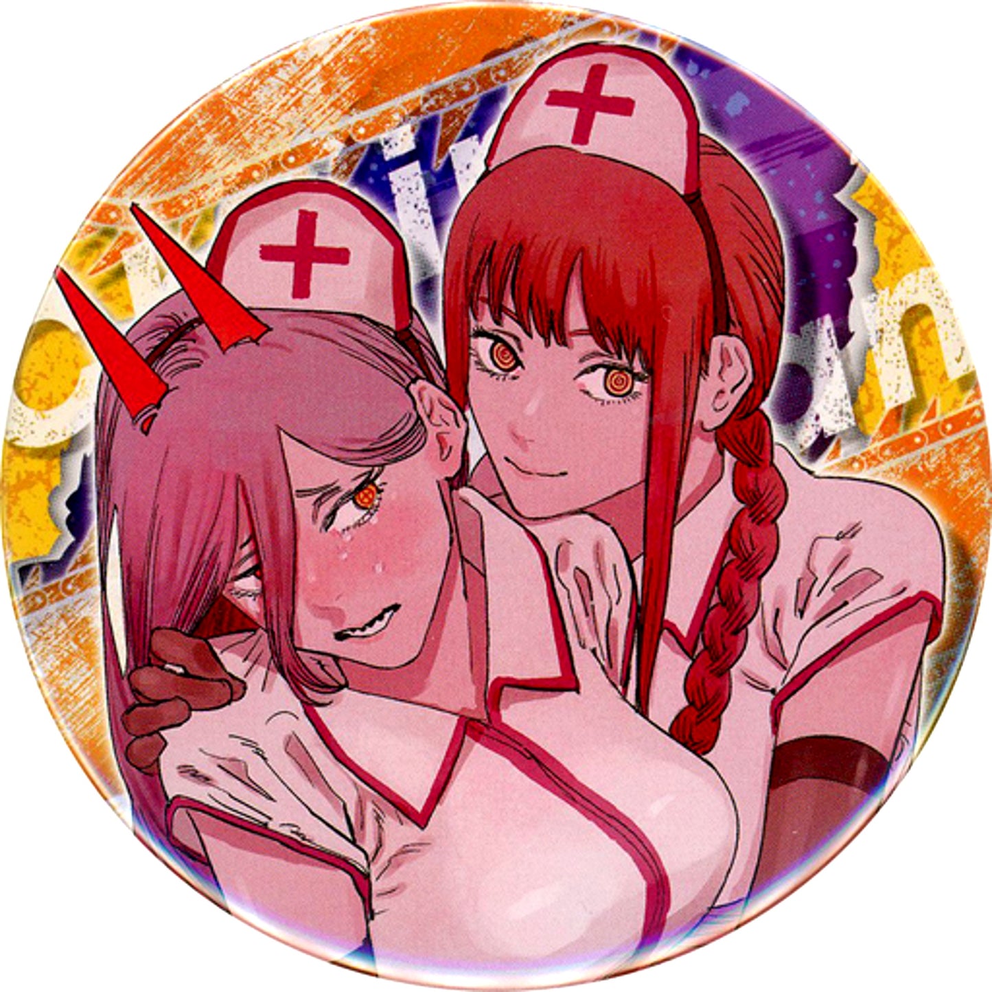 Makima Power Chainsaw Man Collection Button Vol. 1 [USED]