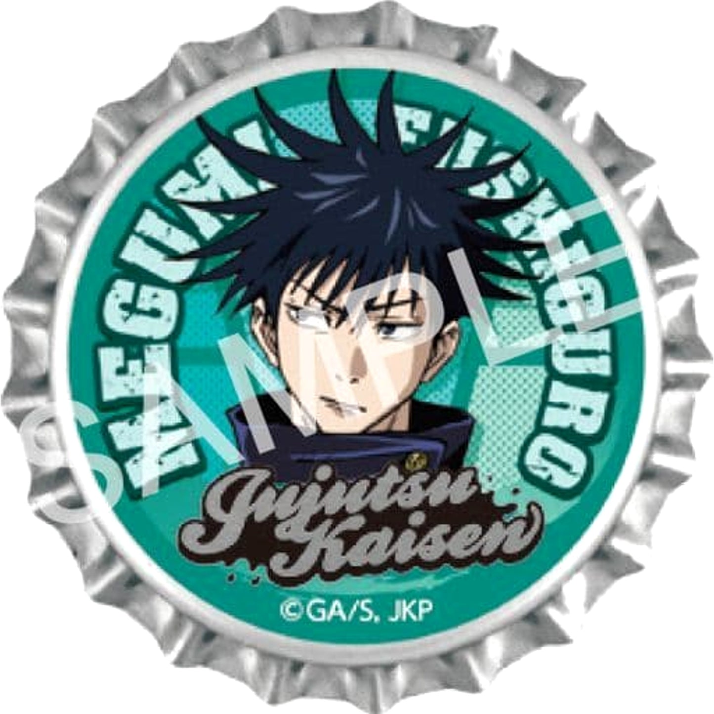 Megumi Fushiguro Jujutsu Kaisen Crown Clip Badge Vol.3 [USED]