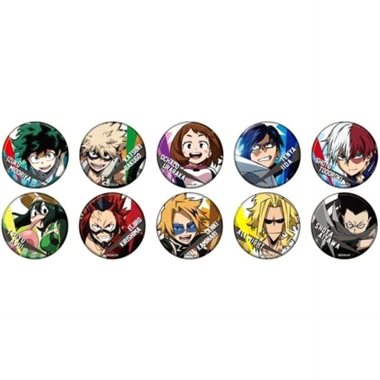 My Hero Academia Katsuki Bakugo & Others Can Badge Vol.3 All 10 Types Set Buttons [USED]