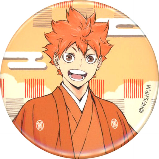 Shoyo Hinata Haikyu!! New Year Inarizaki High School Special Team Meeting Karasuno is Still in the Matsunouchi Mood Trading Button [USED]