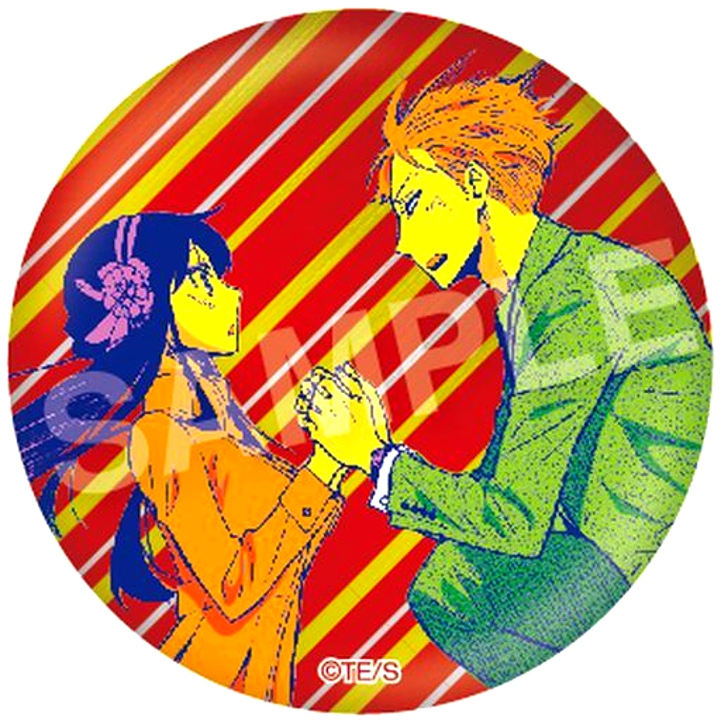 Loid & Yor Spy x Family Pop Art Metal Button [USED]