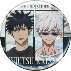 Jujutsu Kaisen Megumi Fushiguro Satoru Gojo Can Badge Don Quijote Limited Buttons [USED]