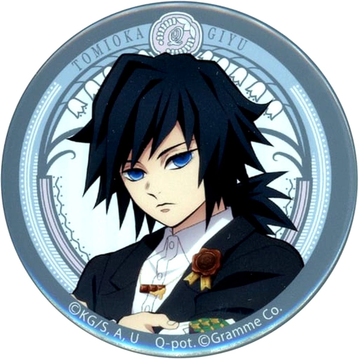 Giyu Tomioka Q-Pot. X Demon Slayer Part1 Random Button [USED]