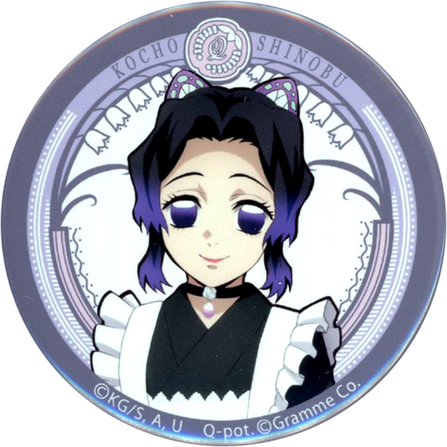 Shinobu Kocho Demon Slayer: Kimetsu no Yaiba Q-pot. Vol.1 Random Button [USED]