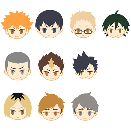 Haikyu!! To The Top Shoyo Hinata & Others Petitto Badge All 10 Types Set Buttons [USED]