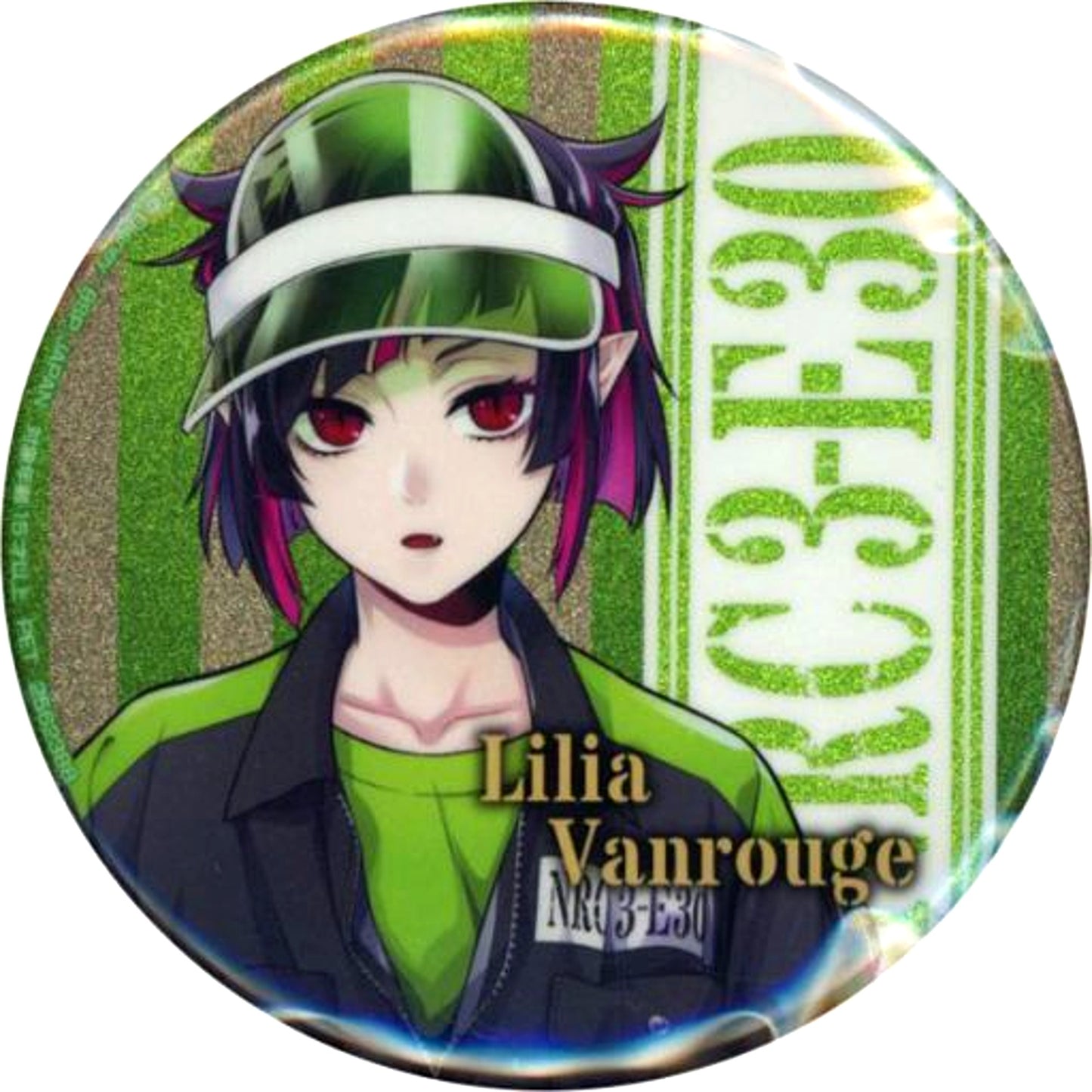 Lilia Vanrouge Disney Twisted-Wonderland Glitter Button Flight Vol.2 Namco Ltd [USED]