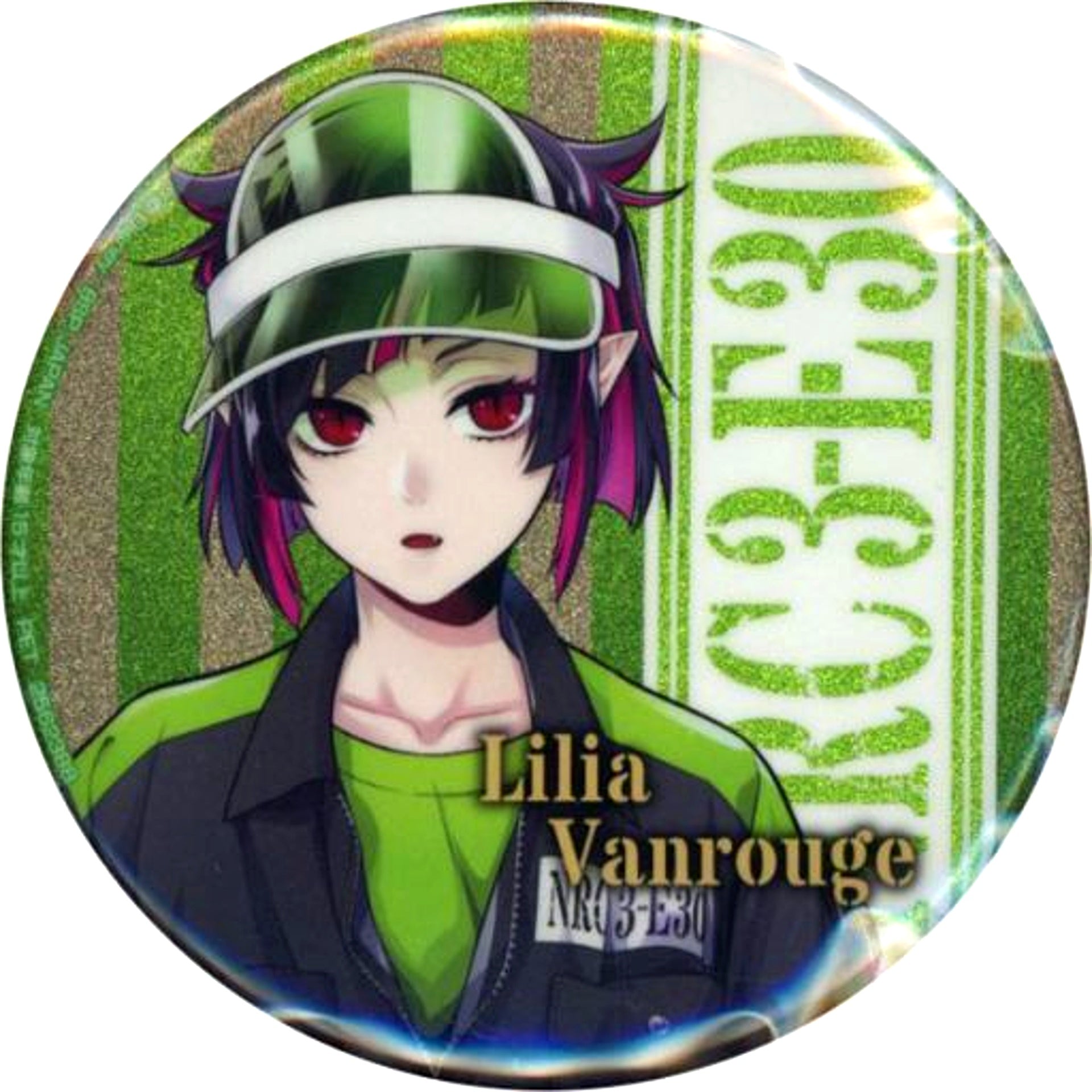Lilia Vanrouge Disney Twisted-Wonderland Glitter Button Flight Vol.2 Namco Ltd [USED]