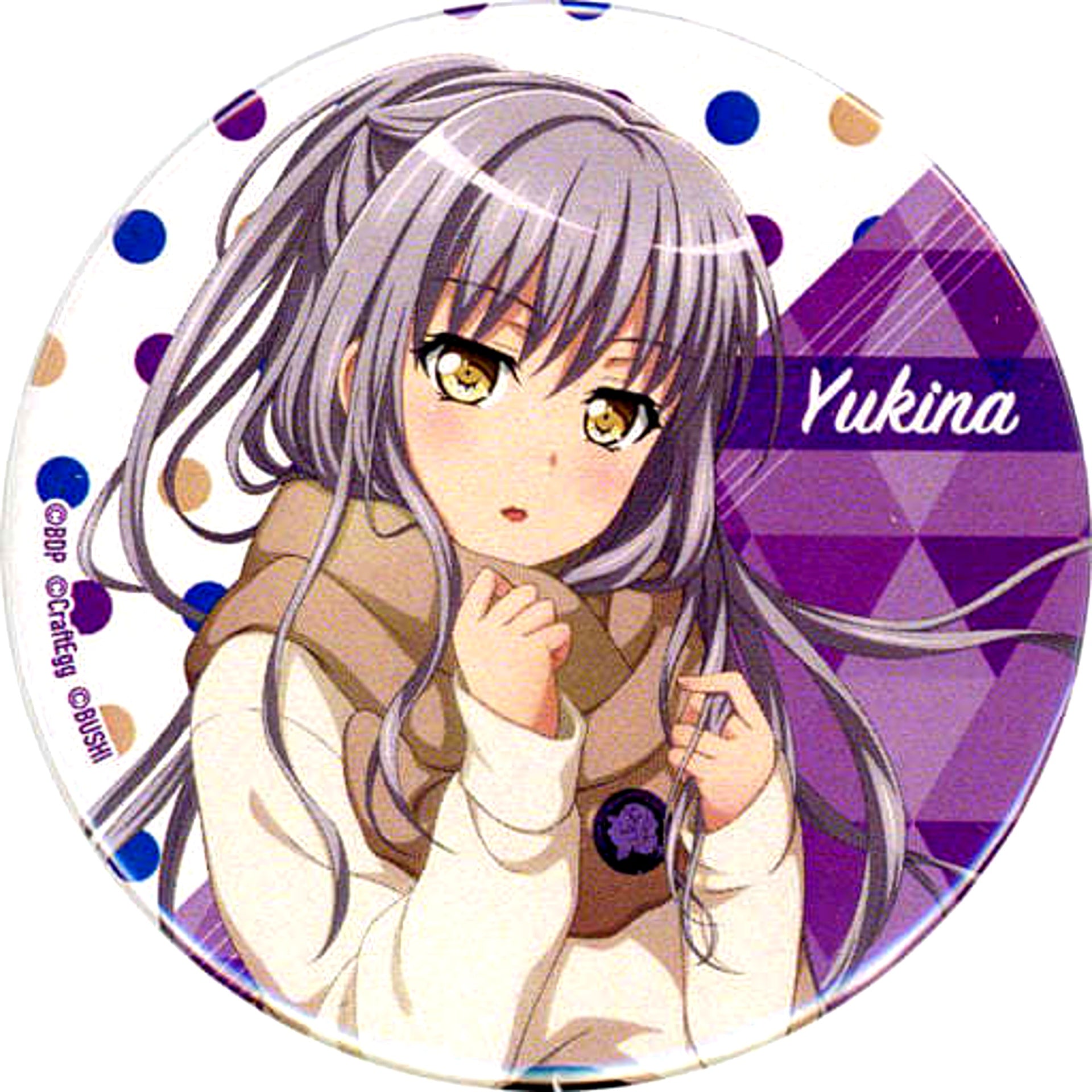 Yukina Minato Normal BanG Dream! Girls Band Party! x WEGO 4th Button WEGO Ver. Vol.3 [USED]